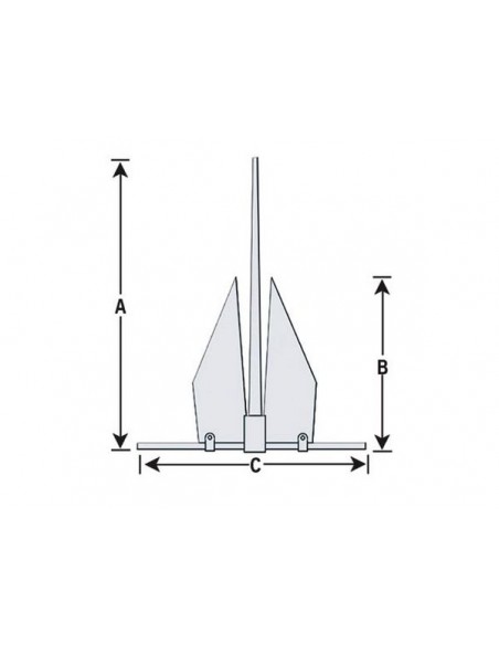 Anker Fortress lichtgewicht div. maten