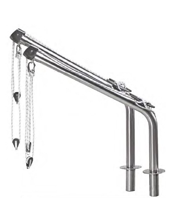 Davits draaibaar 100 kg enkel of 160 kg dubbel