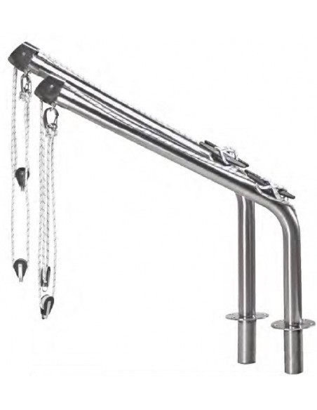 Davits draaibaar 100 kg enkel of 160 kg dubbel