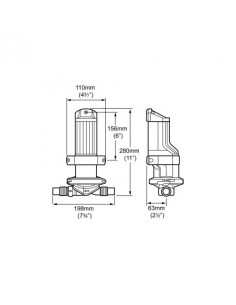 WM8284 WM8484 Grey IC Kit afvalwater 12V of 24V 2