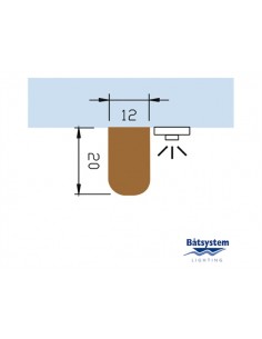 Båtsystem Mahonie rail  2