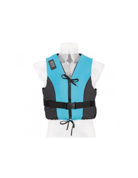 BESTO DINGHY ZIPPER AQUA/BLACK 50N div. maten