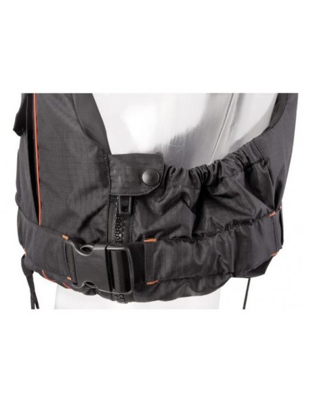 BESTO SAILOR ALL BLACK/ORANGE 50N div. maten