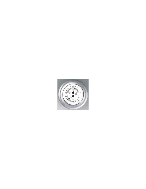 Klok, Baro- getijdenklok of thormo hygrometer 4" mat