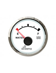 Silver serie tankmeter water NMEA2000 zwart/wit 2