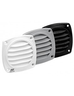 Ventilatierooster zwart