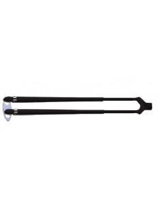 Parallelarm voor "W38", Zwart/RVS 470-750mm