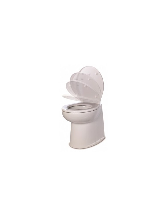 Jabsco DeLuxe Flush electrische toilet 17"  diverse modellen Jabsco DeLuxe Flush electrische toilet 17"  diverse modellen