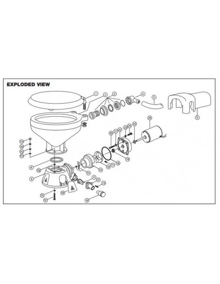 37041-0010 Motor/pump 