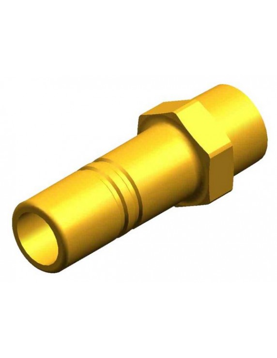 WX1563 Adapter 3/8" NPT male 15mm messing