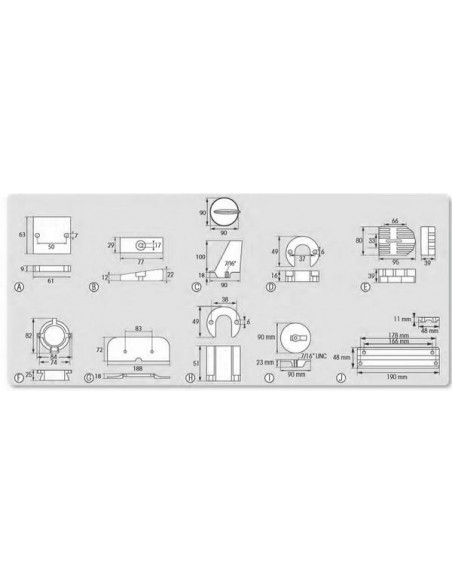 Mercury Opschroefbare anode 0.27kg