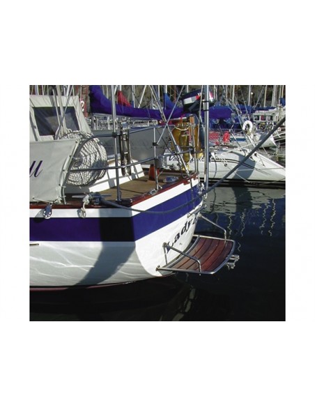 Rvs Zeilbootplatform 131x60cm PT1256030