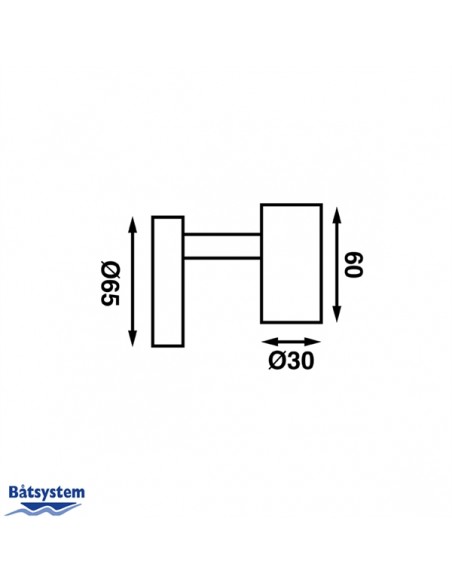 Båtsystem LEIA LR1 USB, LED, 12V-3W