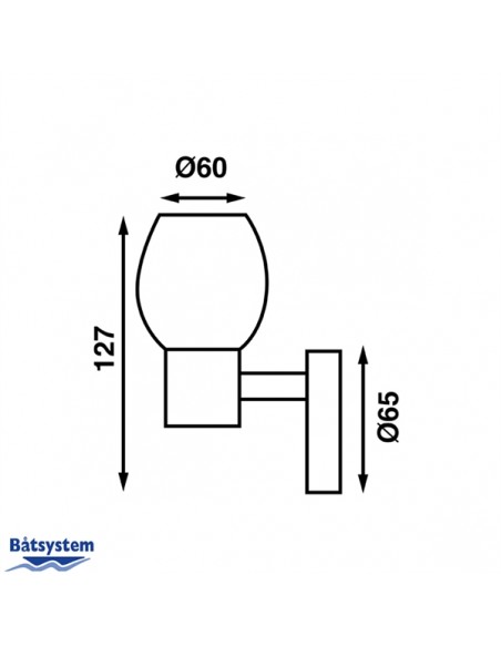 Båtsystem LEIA LW2 USB, LED, 12V-3W