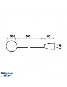 Båtsystem LEIA LX1 USB LED flexibele leeslamp met USB 2