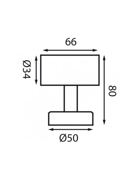 Båtsystem Tube D2 dubbel LED leeslamp, 12V-1,2W