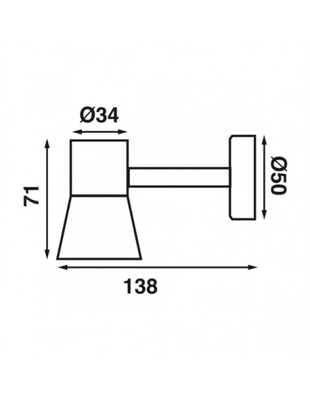 Båtsystem Tube D3X, LED, 12V-0,6W