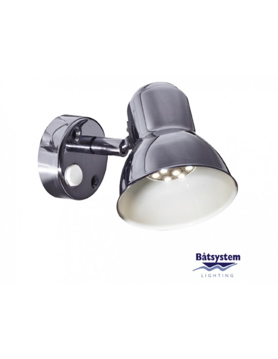 Batsystem Classic LED messing verchroomd