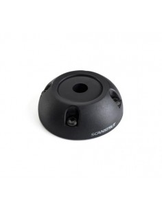 Dekdoorvoer kunststof zwart DS16-P-BLK