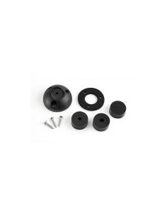 Dekdoorvoer kunststof zwart DS16-P-BLK  2