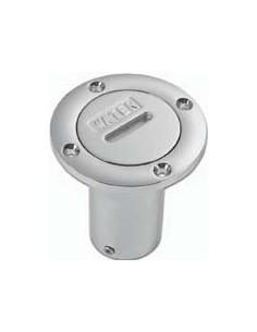 D40MM CHROME BRASS SINGLE WATER CAP