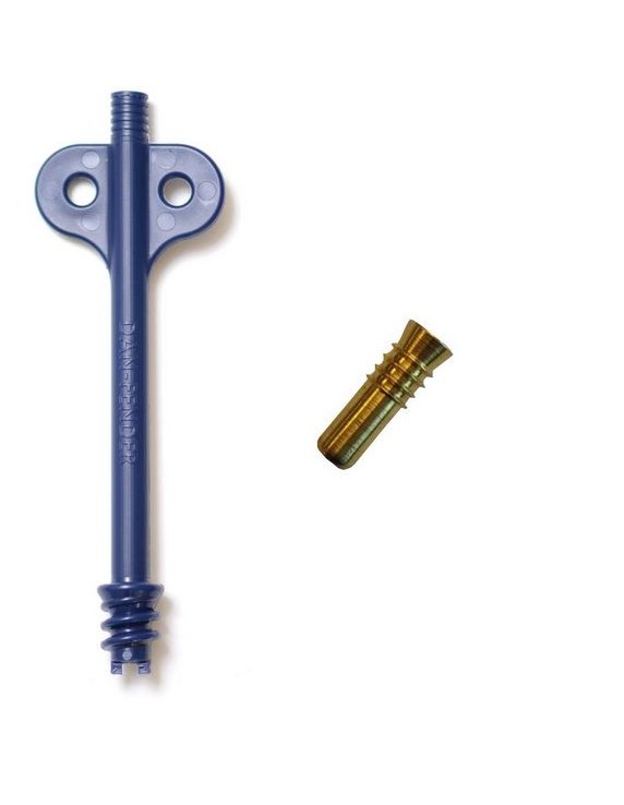 Opblaas adapter + ventiel