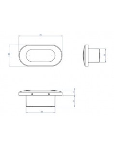 LED inbouwlamp merak 2