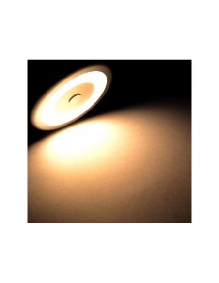 led opbouw plafonniere verchroomd 106mm 10-30V 3000K 6W dimb