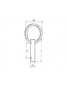Fastpin met ring 2