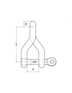 Gedraaide sluiting kort 2