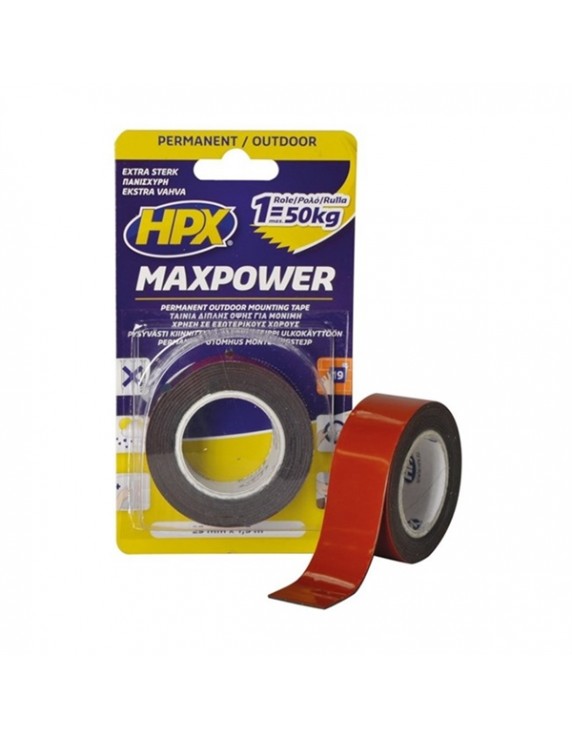 Max power outdoor tape div.modellen