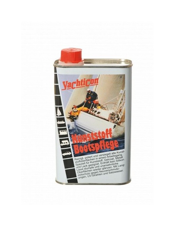 Kunststof boot Poets 500 ml