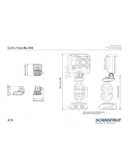 RL-510 ROKK Mini GoPro basis