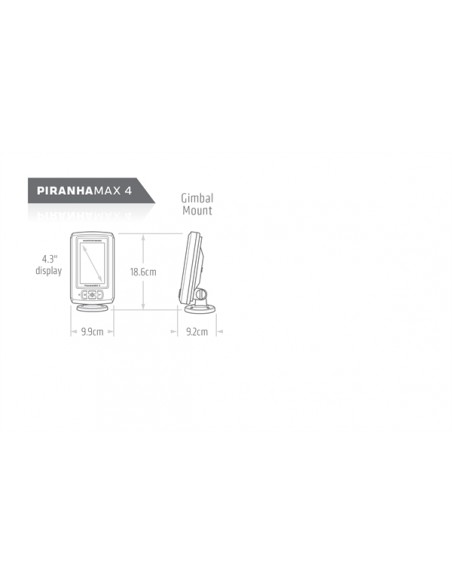 Humminbird PIRANHAMAX 4