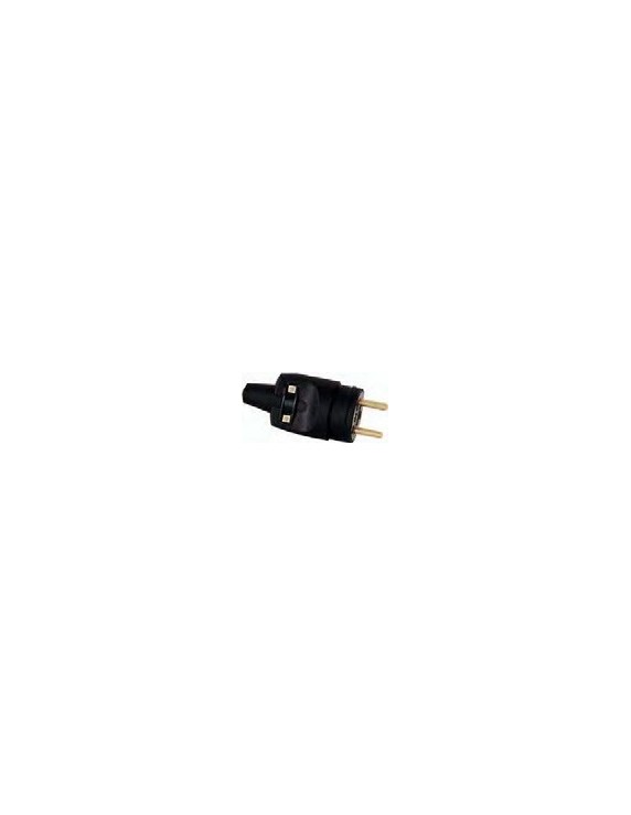 RUBBER FEMALE PLUG 16A 2P+T