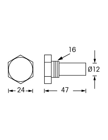 Anode Renault Marine Coach Doorsnede 12 mm