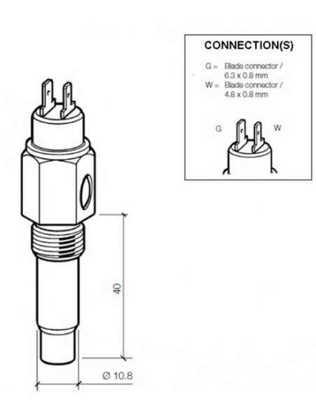 323-803-001-016D VDO Temperatuurgever 120x M14 wc 94x