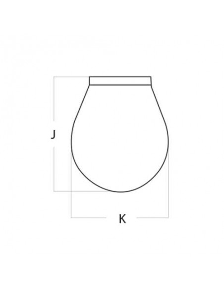 Kunststof dekvuldop met klep water of fuel 38 mm OPisOP