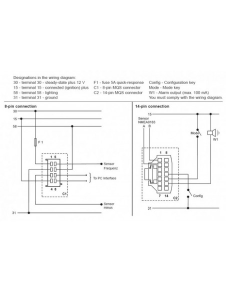 A2C59512370 VDO VLB Toerenteller 200km/h TB 85mm