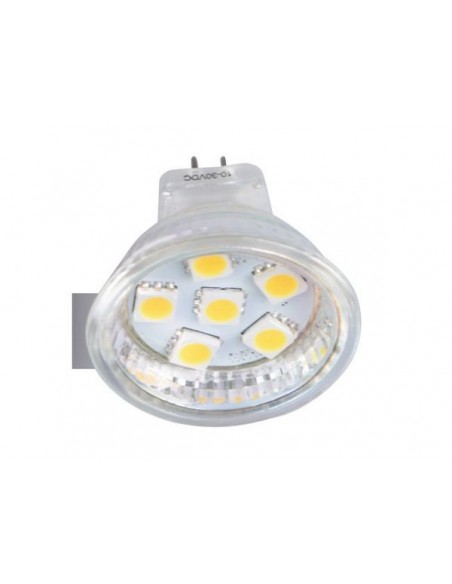 6xSMD-GU4 LED 610-30V GU4