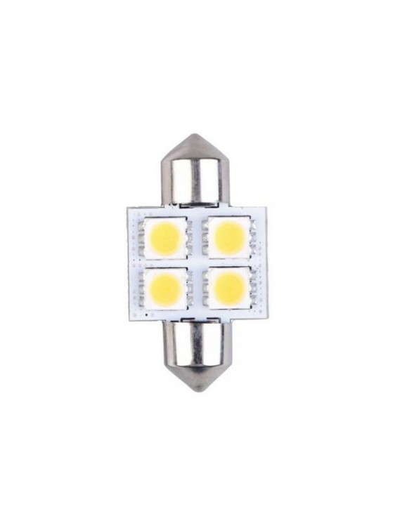 4xSMD-Buis LED 4 FESTOON 10-30V 31MM