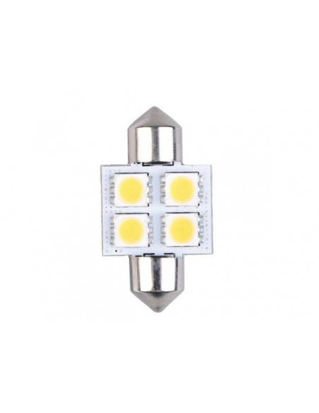 4xSMD-Buis LED 4 FESTOON 10-30V 31MM