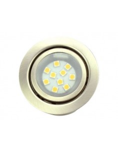 LED inbouwspot mat chroom geborsteld