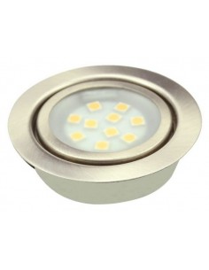 LED inbouwspot mat chroom geborsteld  2