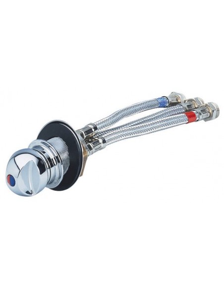 MIXER TAP CHROME 3 HOSES