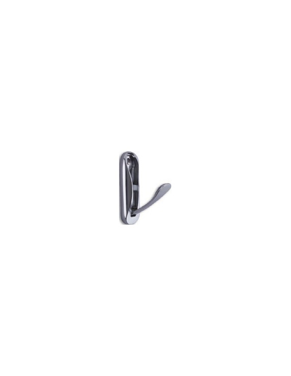 RETRACT.TOWEL RACK CHR.BR 75X25