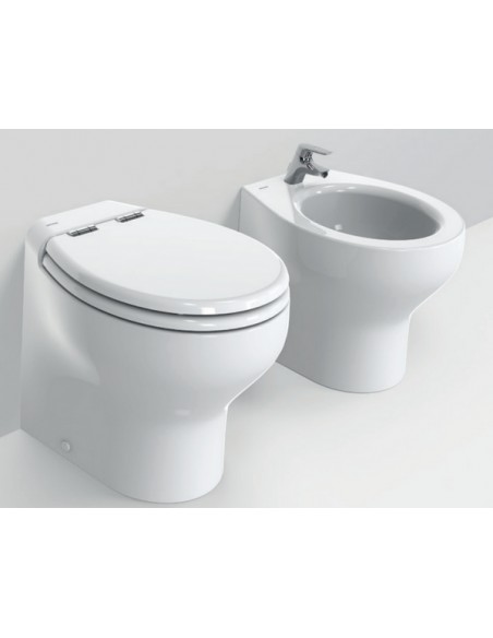 Tecma Silence Plus 2G bidet, Hoog, Wit