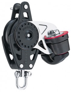 57mm Carbo blok met klem en hondsvot