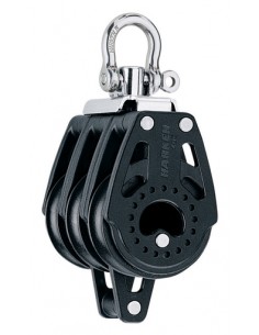 40mm Carbo drieschijfsblok met hondsvot