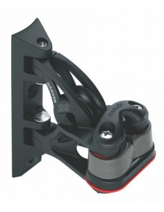 29mm carbo rot. doorvoerblok alu klem